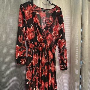 Alexa B Nites Floral Maxi Dress